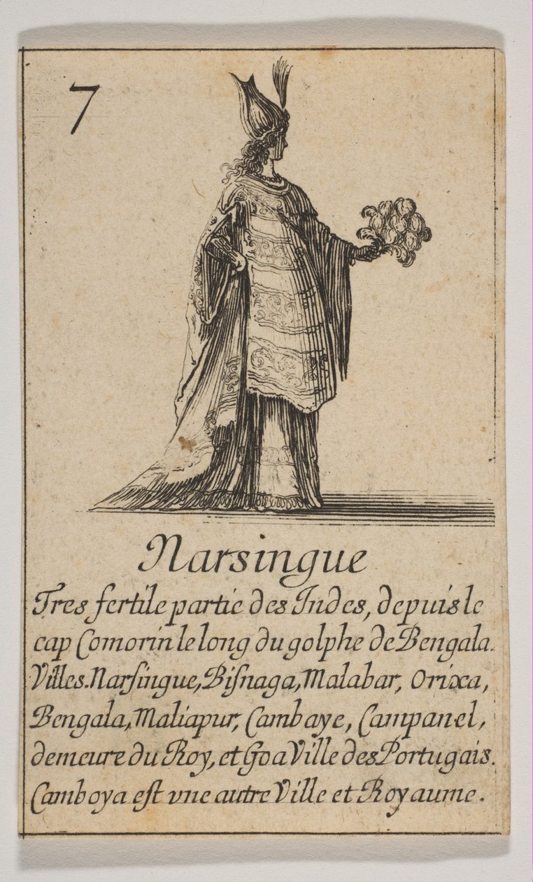 Narsingue, 1644. tekijältä Stefano della Bella