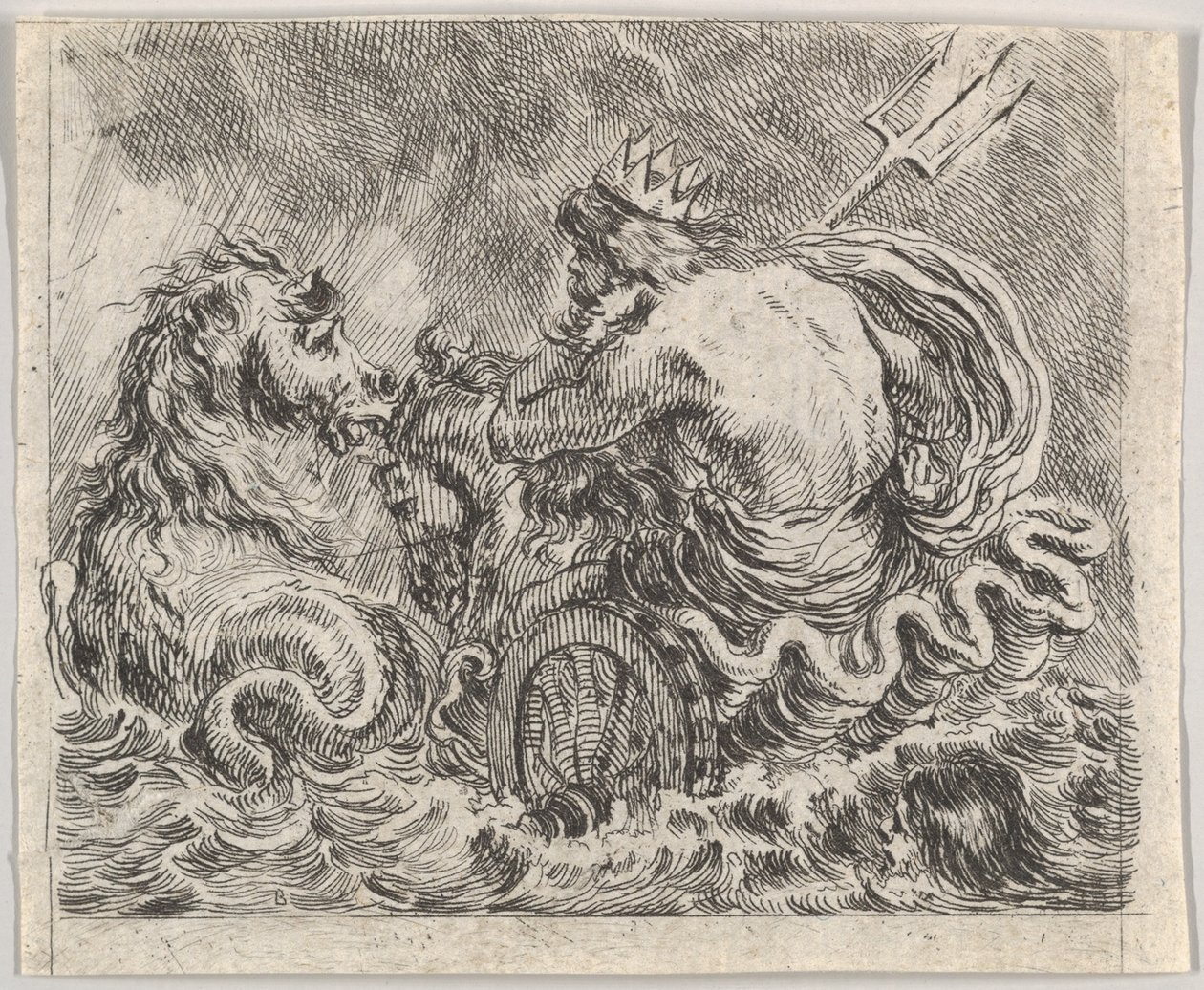 Neptune, Game of Mythology Game of Mythology, 1644. tekijältä Stefano della Bella