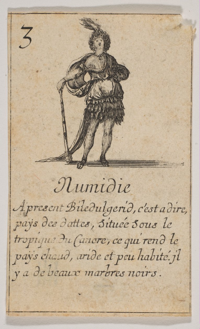 Numidia, 1644. tekijältä Stefano della Bella