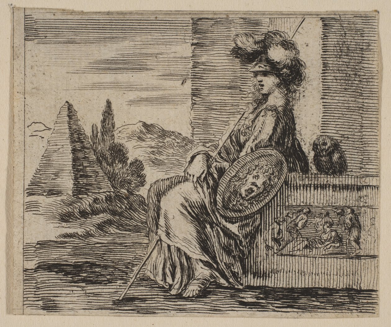 Pallas, Game of Mythology Game of Mythology, 1644. tekijältä Stefano della Bella