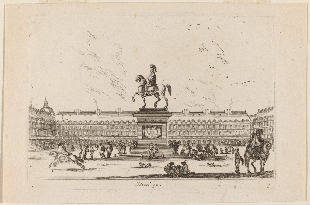 Place Royale tekijältä Stefano della Bella