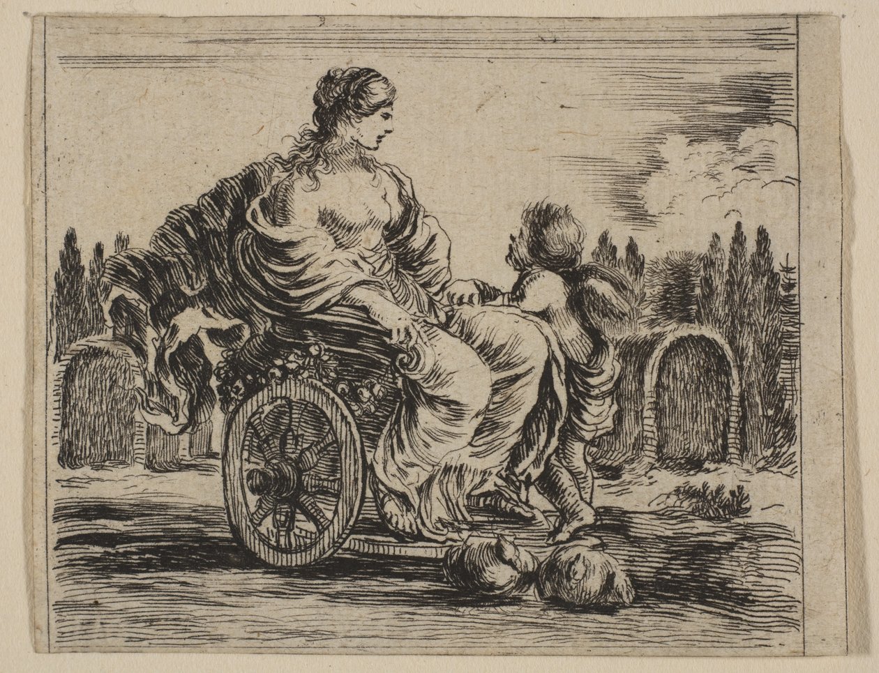Venus, Game of Mythology Game of Mythology, 1644. tekijältä Stefano della Bella