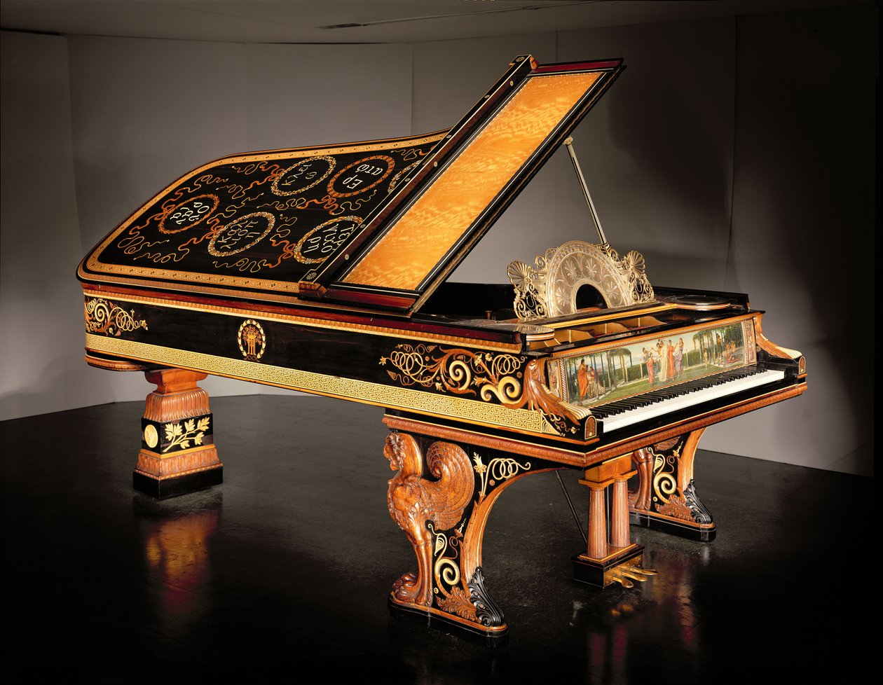 Malli D Pianoforte, nro 54538 tekijältä Steinway and Sons
