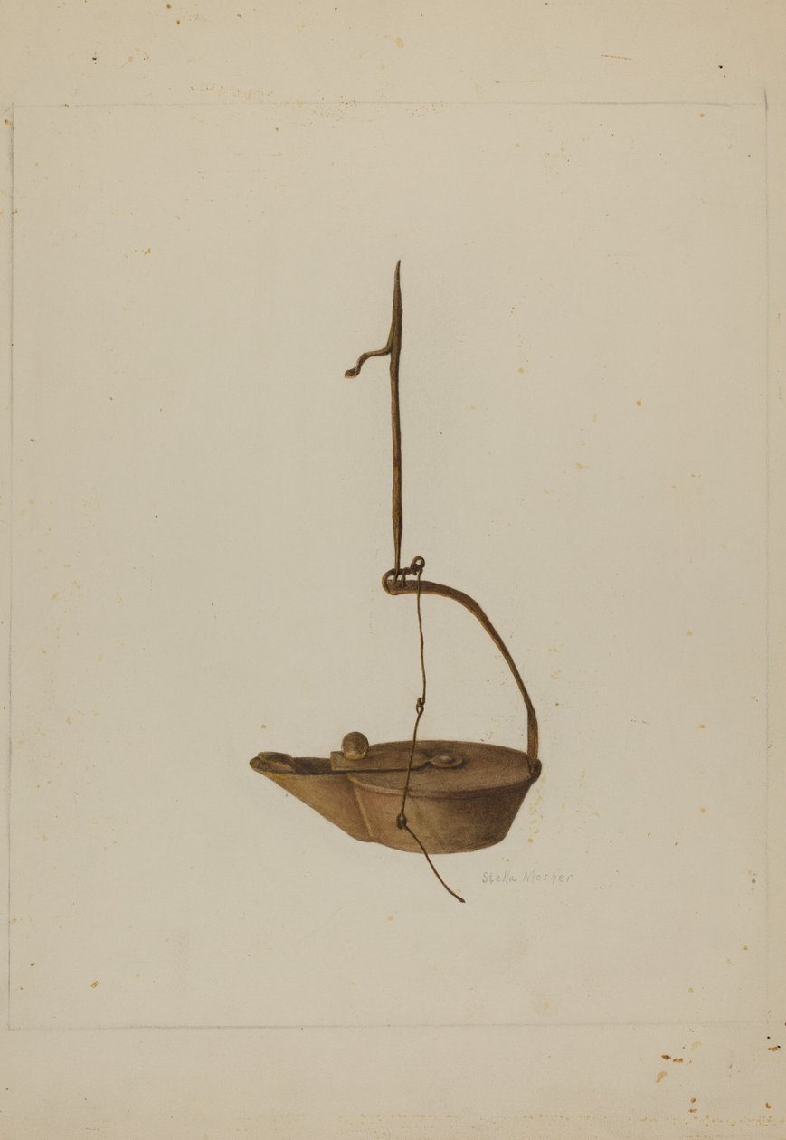 Betty Lamp, c. 1941. tekijältä Stella Mosher