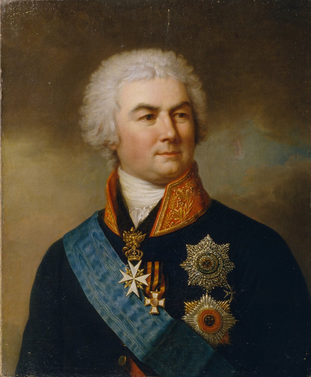 Kreivi Pjotr Zavadovskin muotokuva 17391812 tekijältä Stepan Semenovich Shchukin