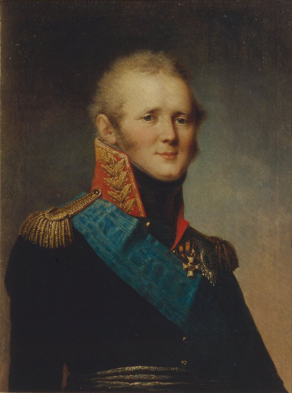 Keisari Aleksanteri I:n muotokuva 1777-1825, 1809 tekijältä Stepan Semenovich Shchukin