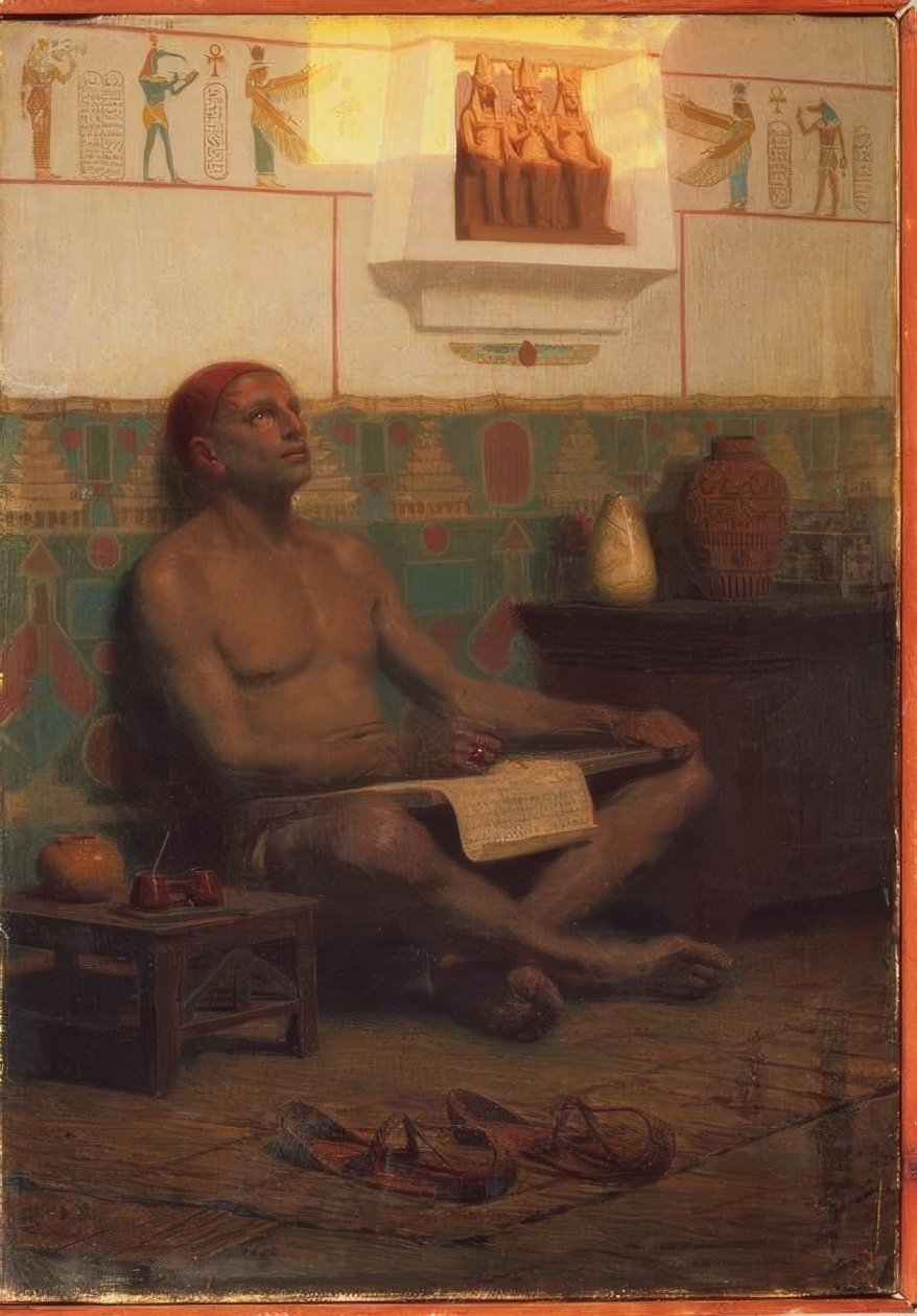 Kuninkaallinen kirjanoppinut Rahotep tekijältä Stepan Wladislawowitsch Bakalowitsch