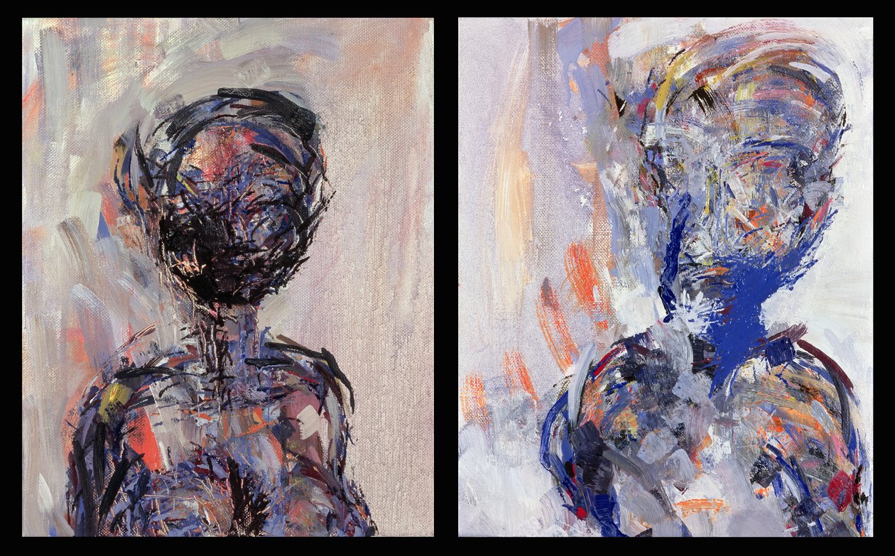 Iman ja David Bowie, Diptyykki, 2000 (katso myös 181145 ja 181146) tekijältä Stephen Finer