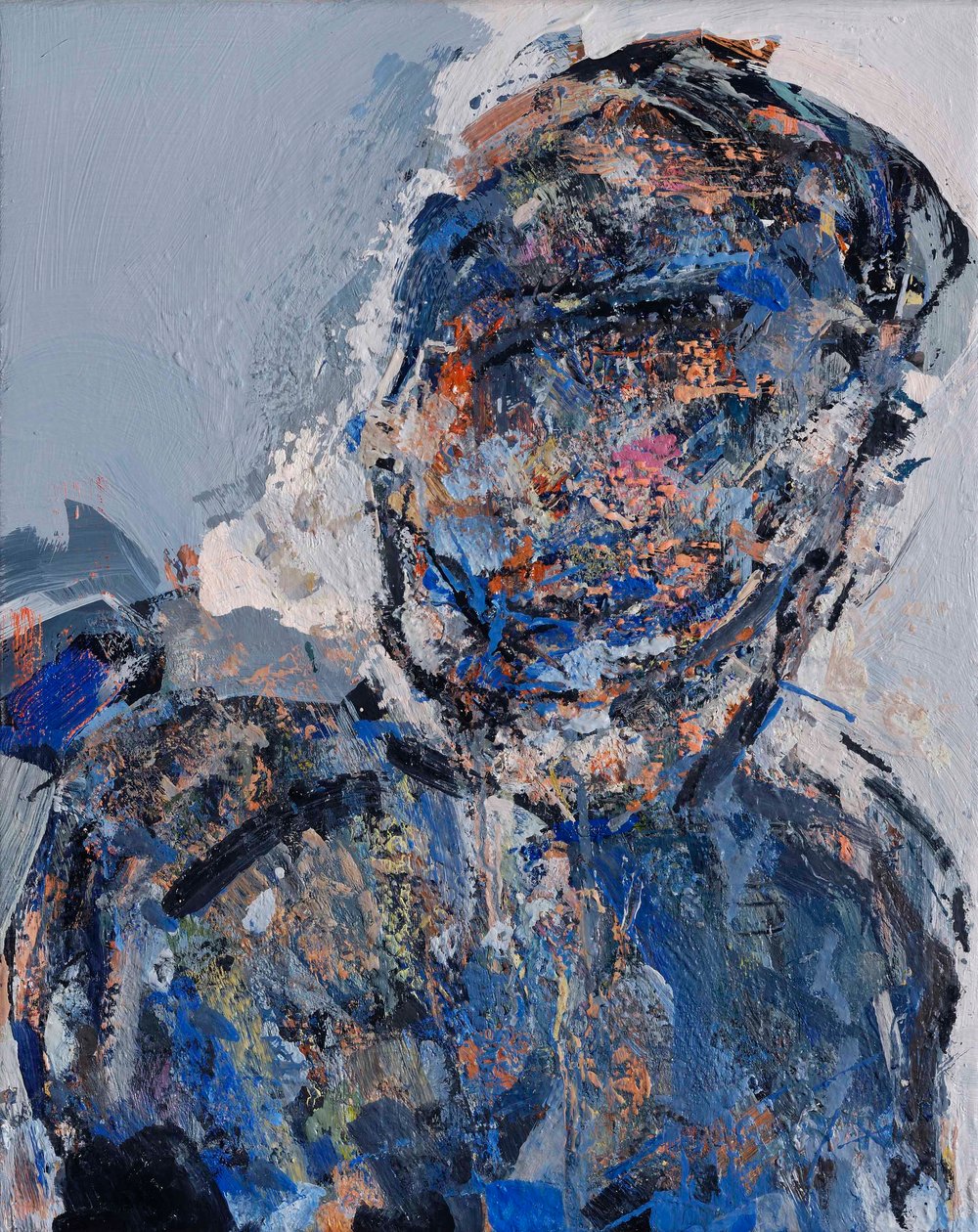Leo Genn aamutakissa, 2006 tekijältä Stephen Finer