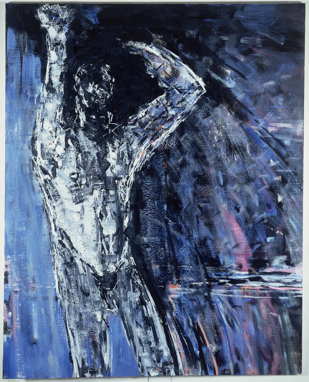 Alaston mies, diptyykin oikea paneeli, 1990 (ks. 289825) tekijältä Stephen Finer