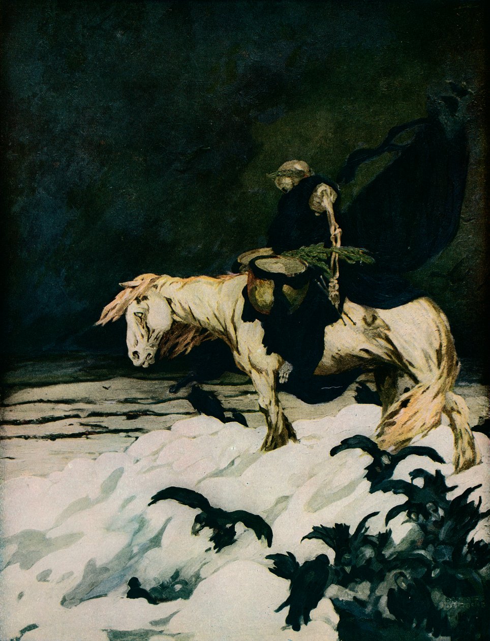 Retriitti Moskovasta, 1911, 1918 tekijältä Stephen Baghot de la Bere