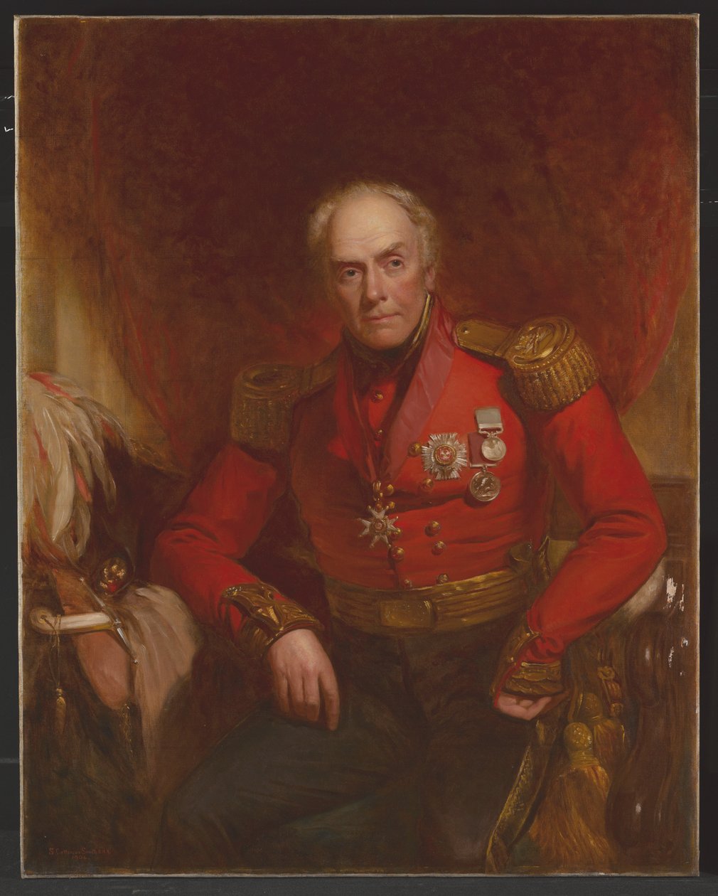 Kenraalimajuri Sir Hopetoun tekijältä Stephen Catterson Smith