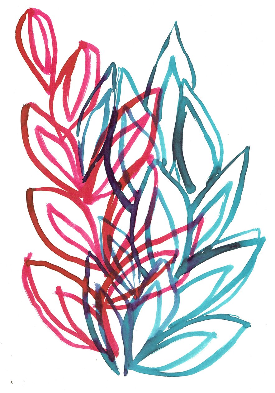 Bloom, 2016 (muste paperille) tekijältä Stephen Dow