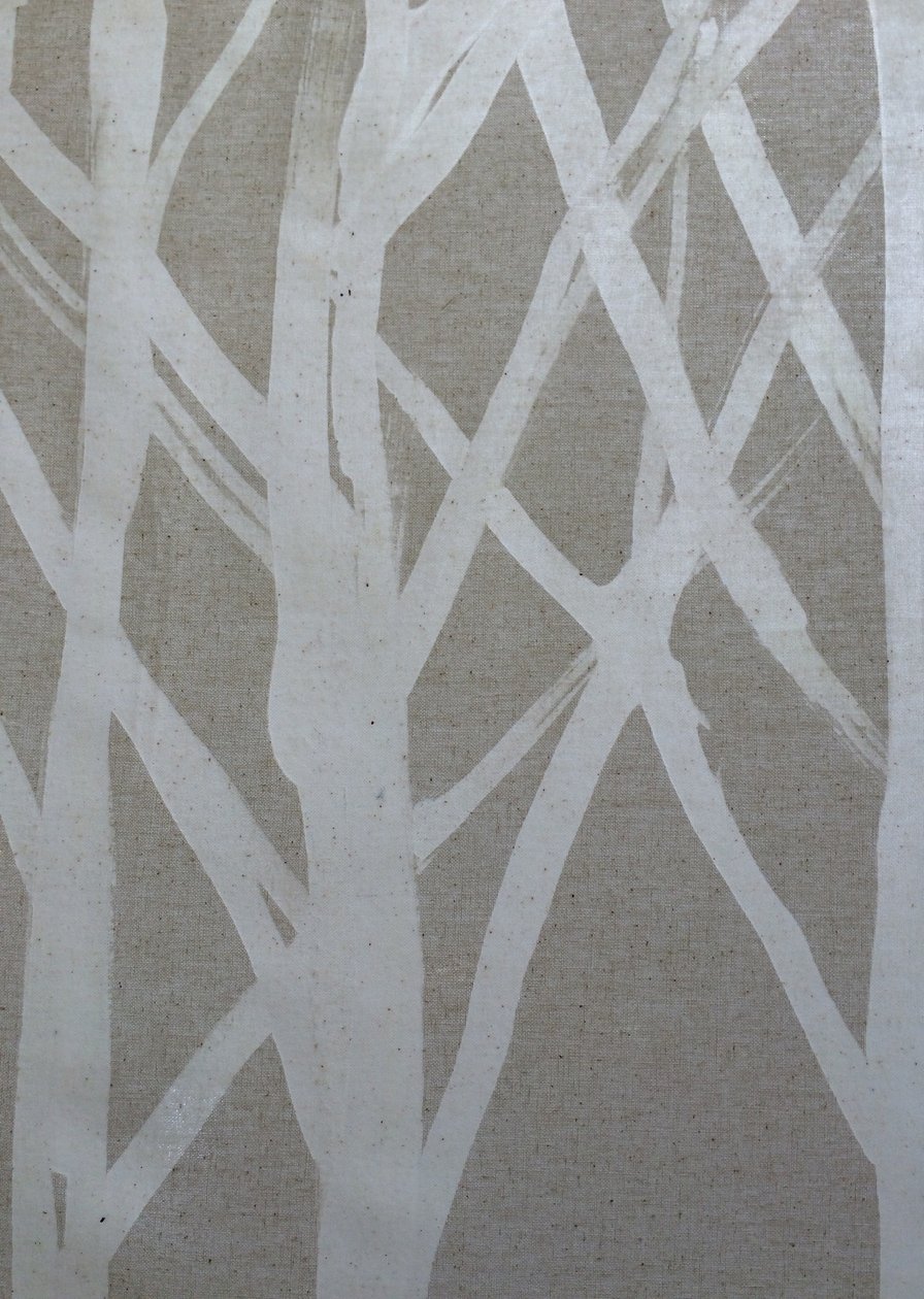 Tree I, 2016 (vaha kankaalle) tekijältä Stephen Dow