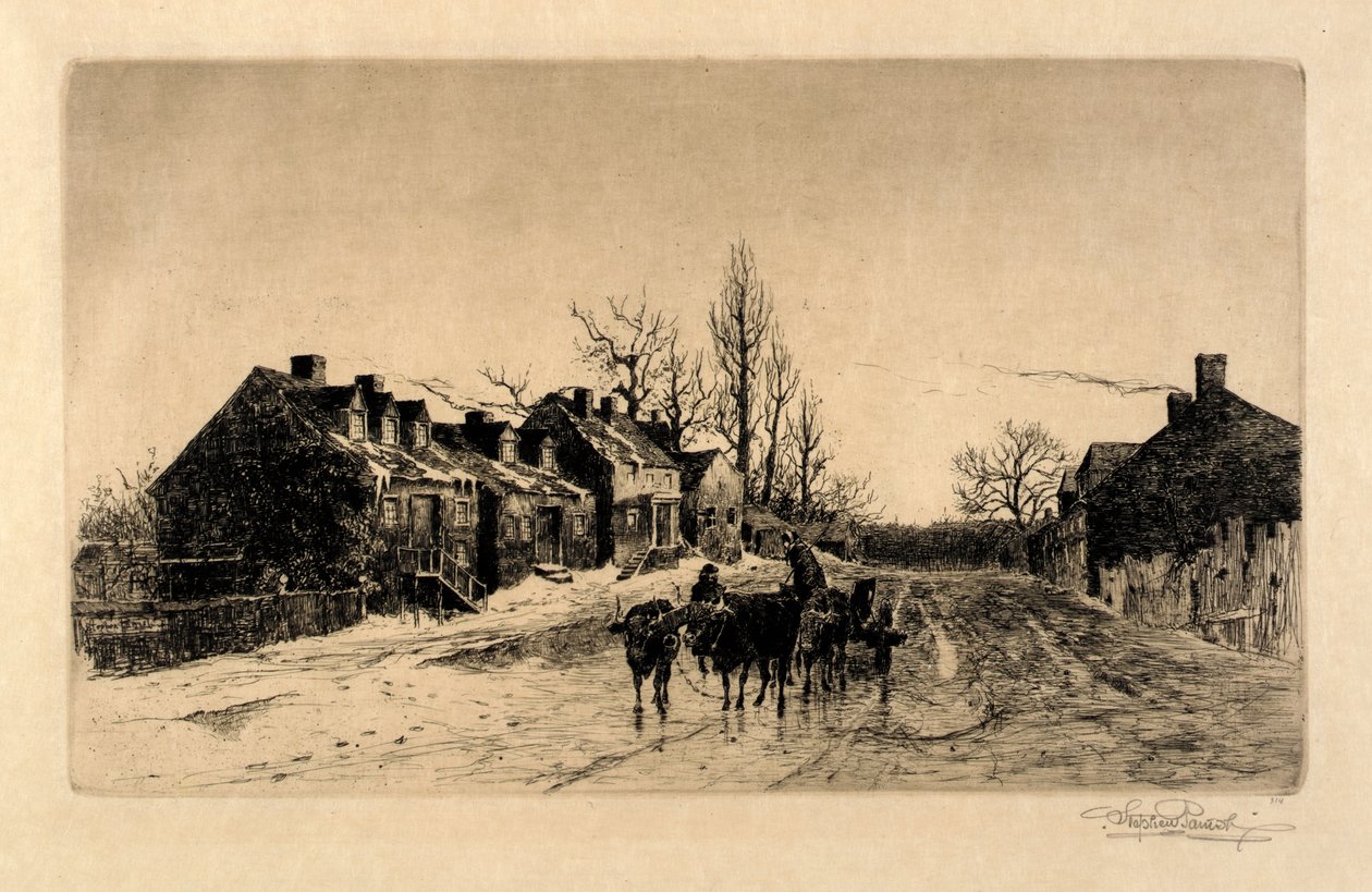 Talvi-ilta, Windsor, N.S., N.S. tekijältä Stephen Parrish
