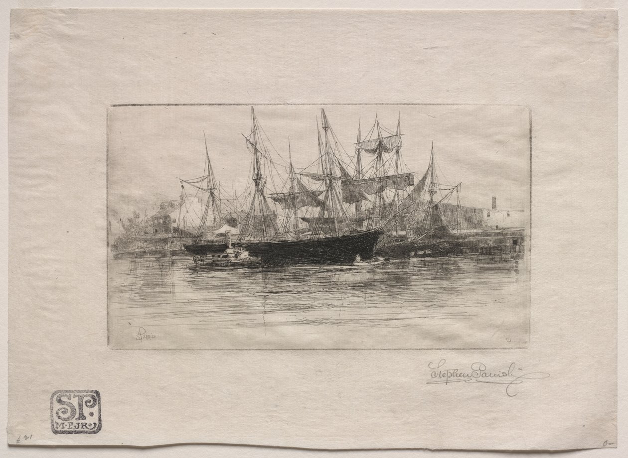 Point Breeze Oil Wharves tekijältä Stephen Parrish
