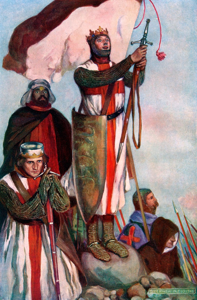 Ristiretkeläiset näkivät Jerusalemin, 1909. tekijältä Stephen Reid