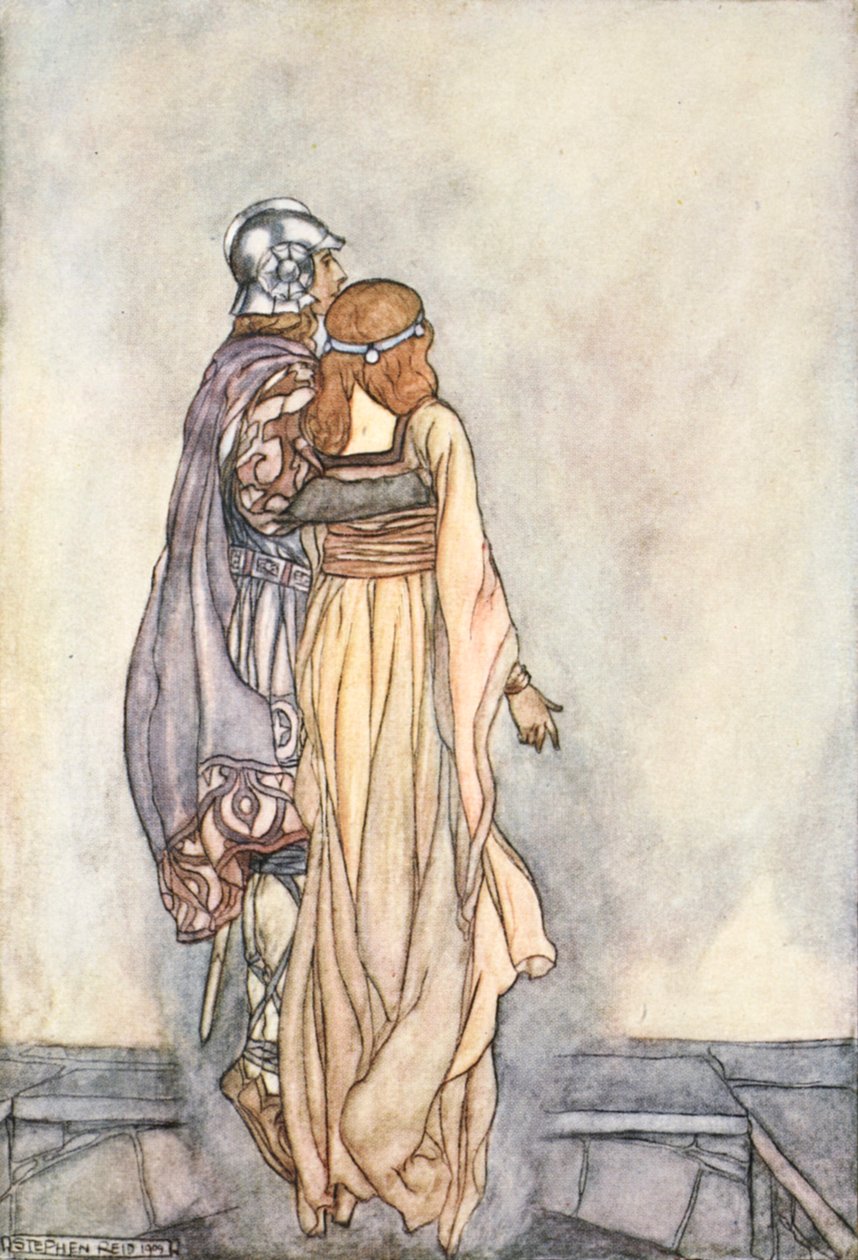 "He nousivat ilmaan", vuonna 1910. tekijältä Stephen Reid