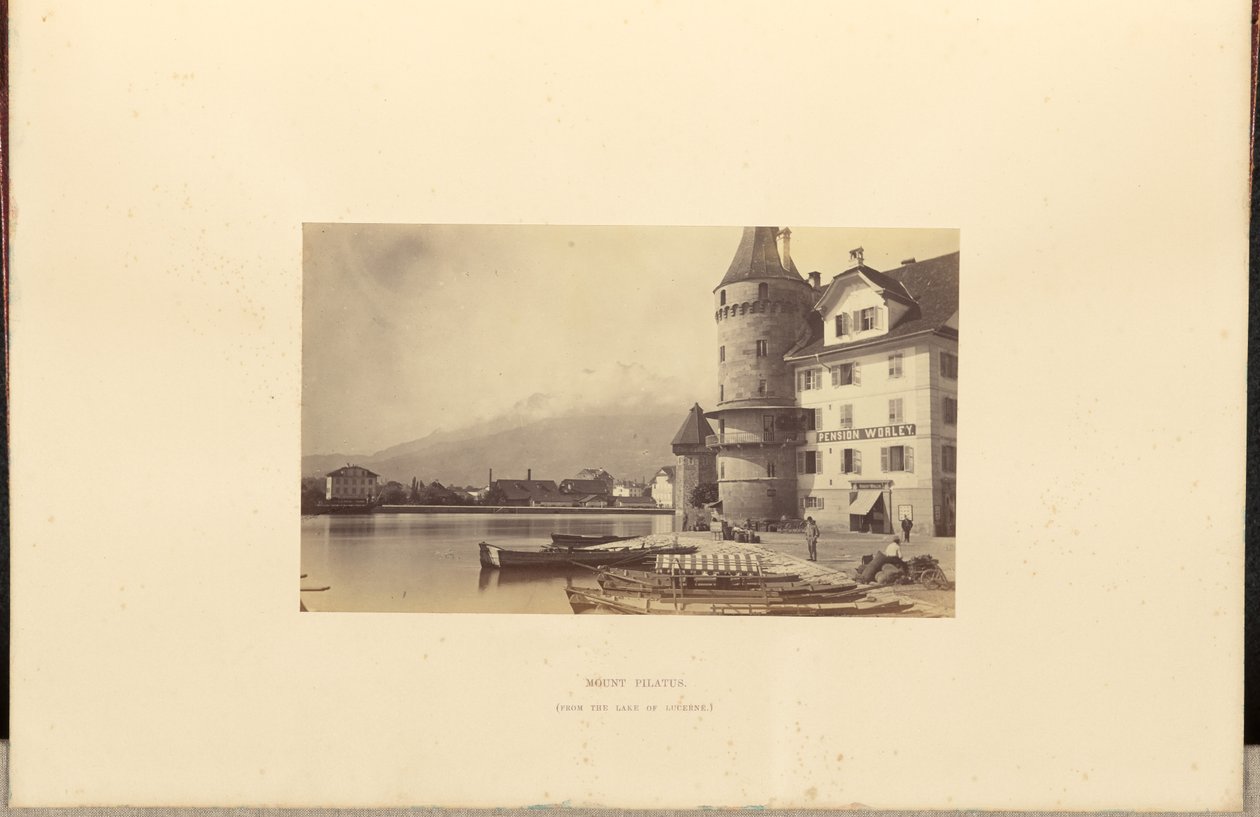Pilatusvuori (Luzernin järveltä) tekijältä Stephen Thompson