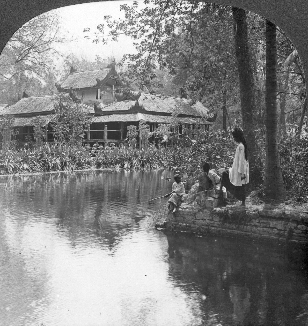 South Garden Palace Fortissa, Mandalayssa, Burmassa, 1908 tekijältä Stereo Travel Co