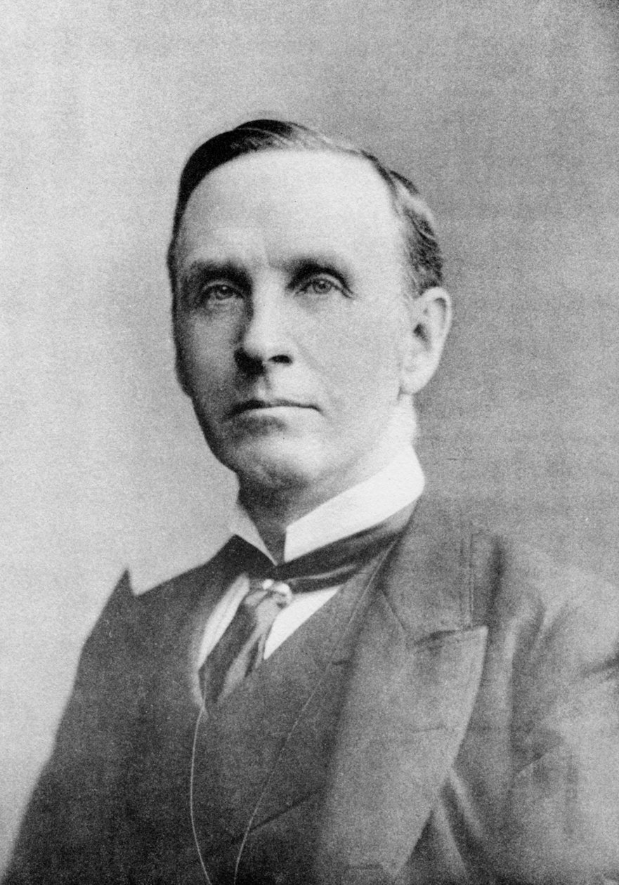 Lord Morley, brittiläinen liberaalivaltiomies, kirjailija ja sanomalehtitoimittaja, 1913. tekijältä Stereoscopic Company