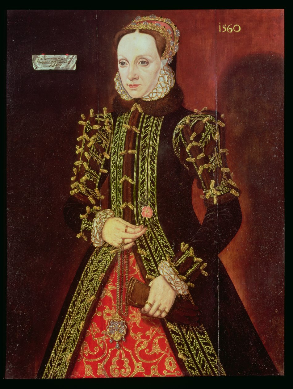 Elizabeth Fitzgerald, Lincolnin kreivitär, 1560 tekijältä Steven van der Meulen