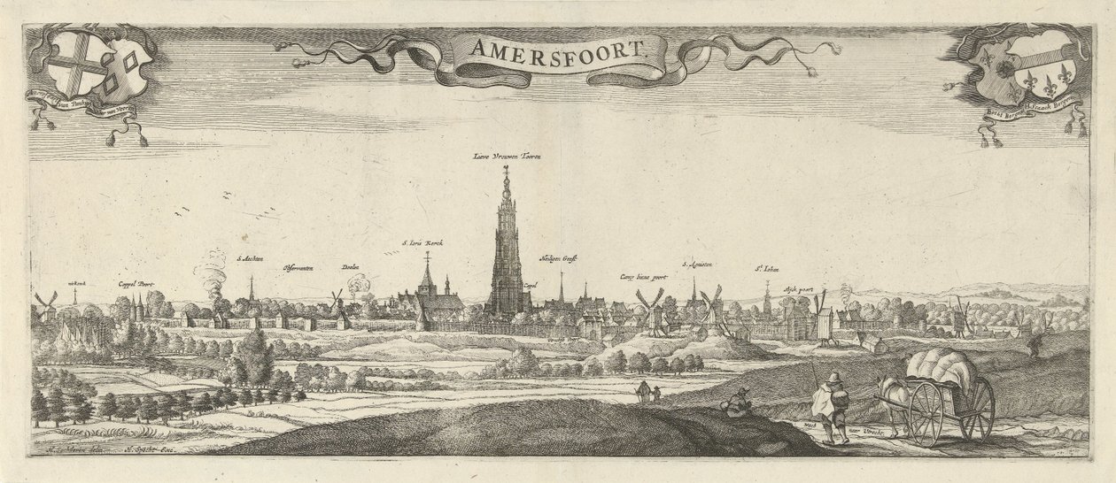 Näkymä Amersfoortiin Amersfoort (otsikko esineessä) tekijältä Steven van Lamsweerde