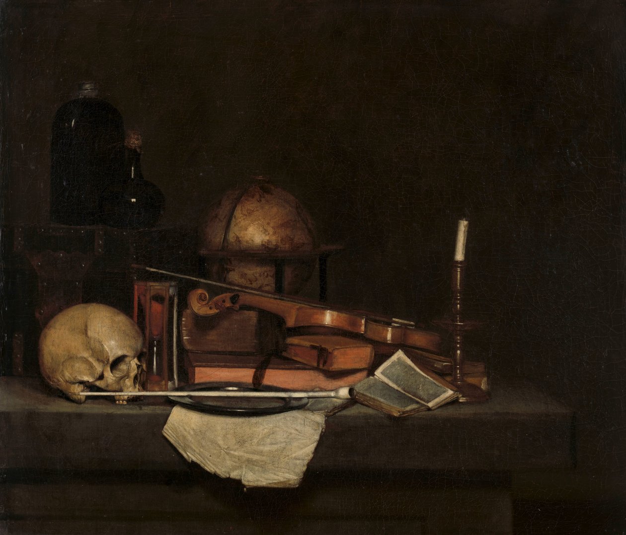 Vanitas asetelma tekijältä Stevers