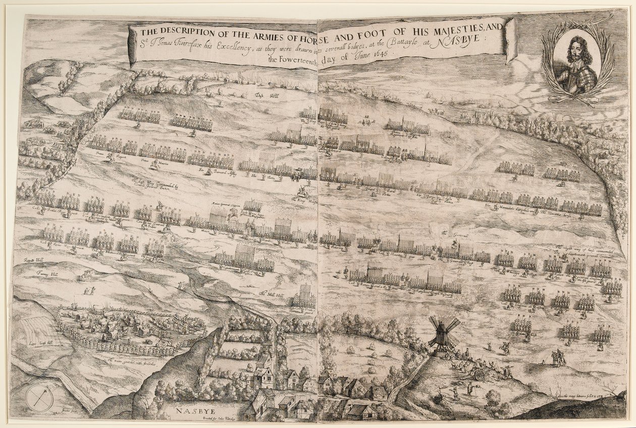 Kuvaus Hänen Majesteettien hevos- ja jalkaarmeijasta ja Sir Thomas Fairefaxista; kesäkuun neljäntenätoista päivänä 1645 tekijältä Streeter