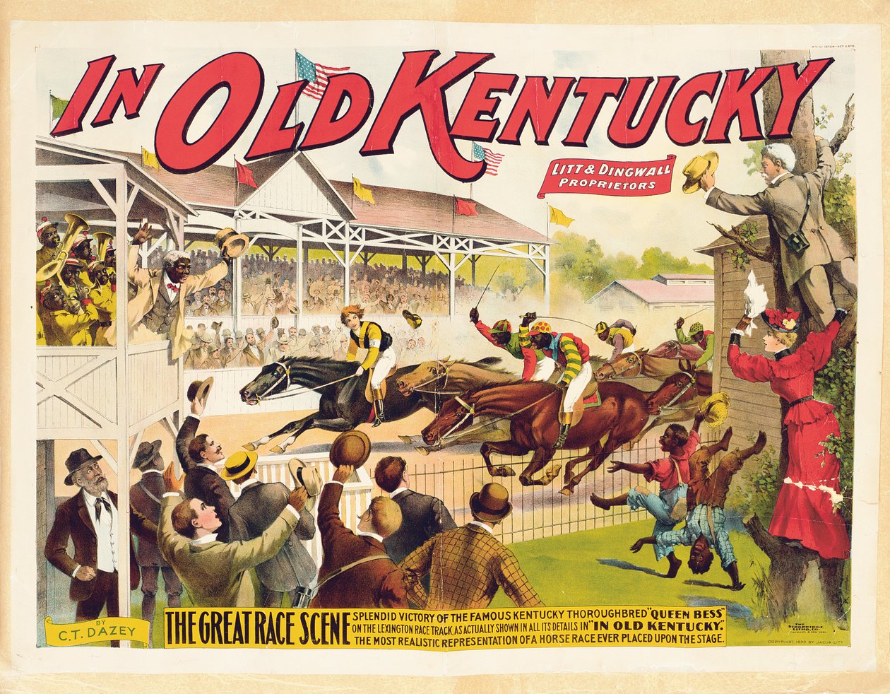 Vanhassa Kentuckyssa, 1909 tekijältä Strobridge Lithographing Company