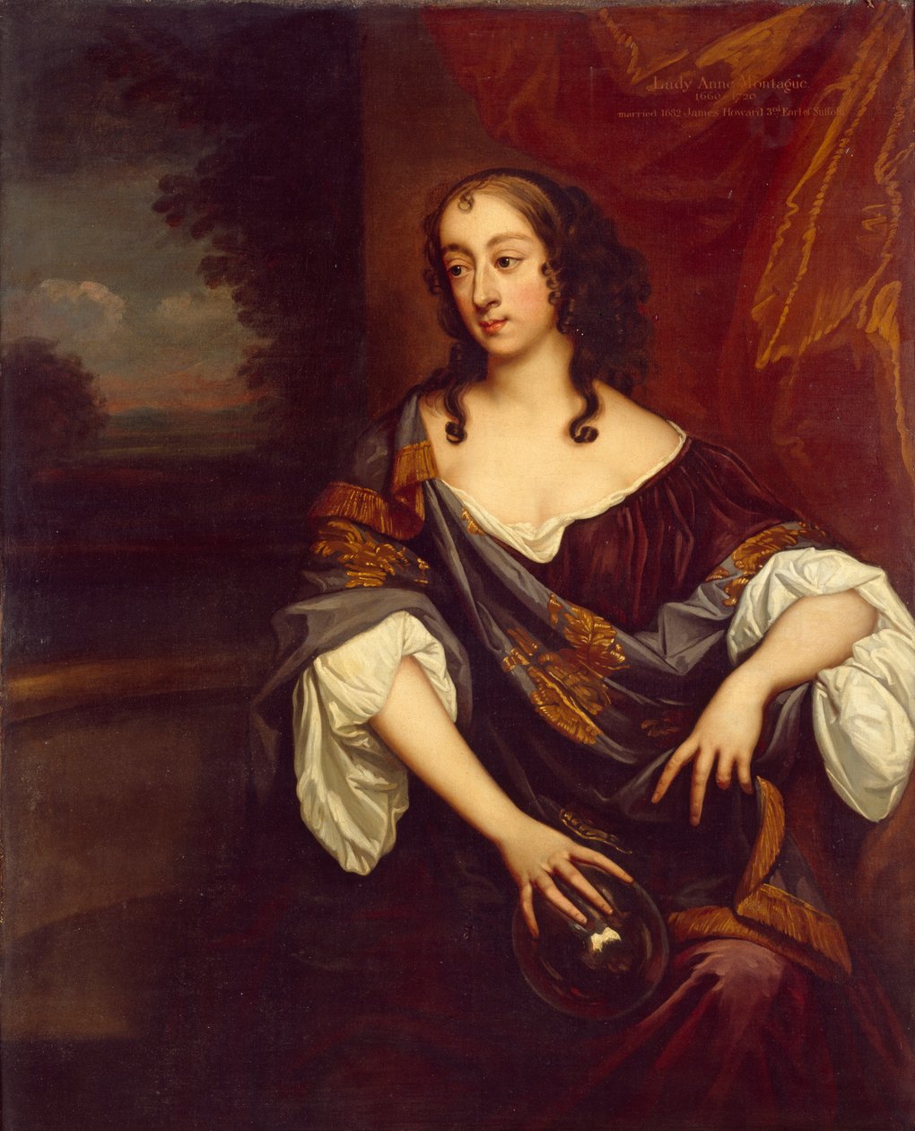 Elizabeth, Essexin kreivitär, 1600-luku tekijältä Studio of Sir Peter Lely