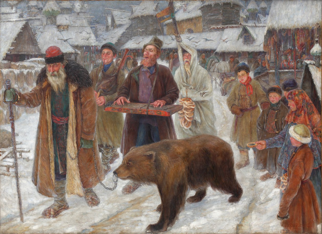 Skomorokhien laulu, 1910 tekijältä Subbotin