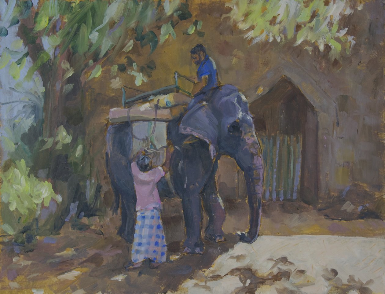 Elephant, Sri Lanka, 2015, tekijältä Sue Wales