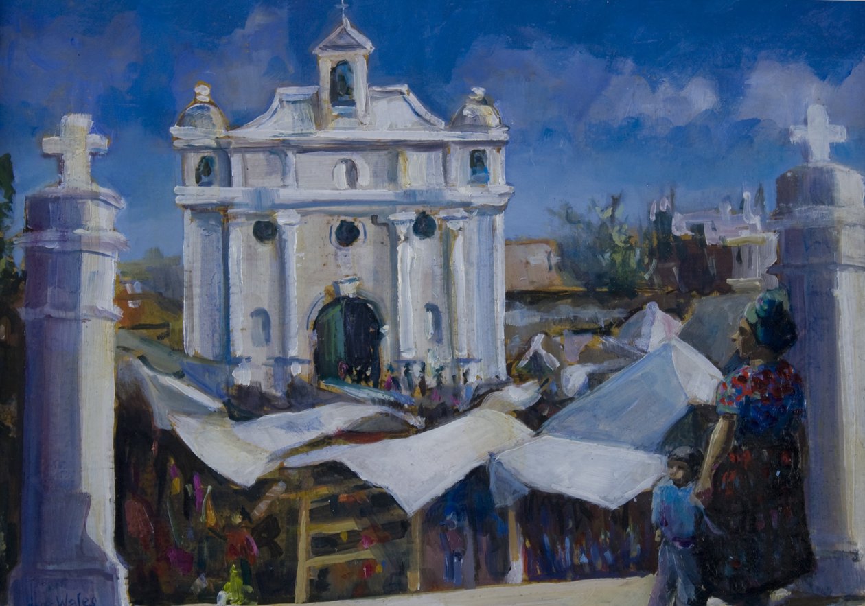 Markkinapäivä Guatemala, 2011, tekijältä Sue Wales