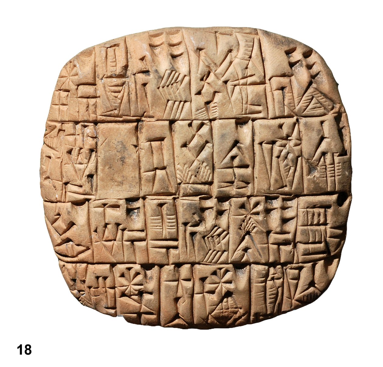Varhainen sumerilainen taulu (savi) tekijältä Sumerian