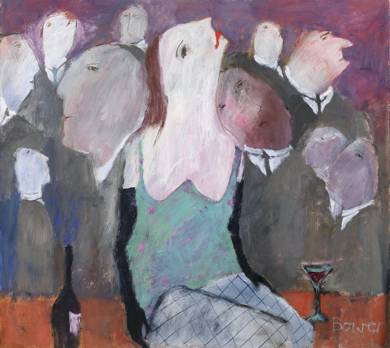 Miehet harmaissa puvuissa, 2008 tekijältä Susan Bower