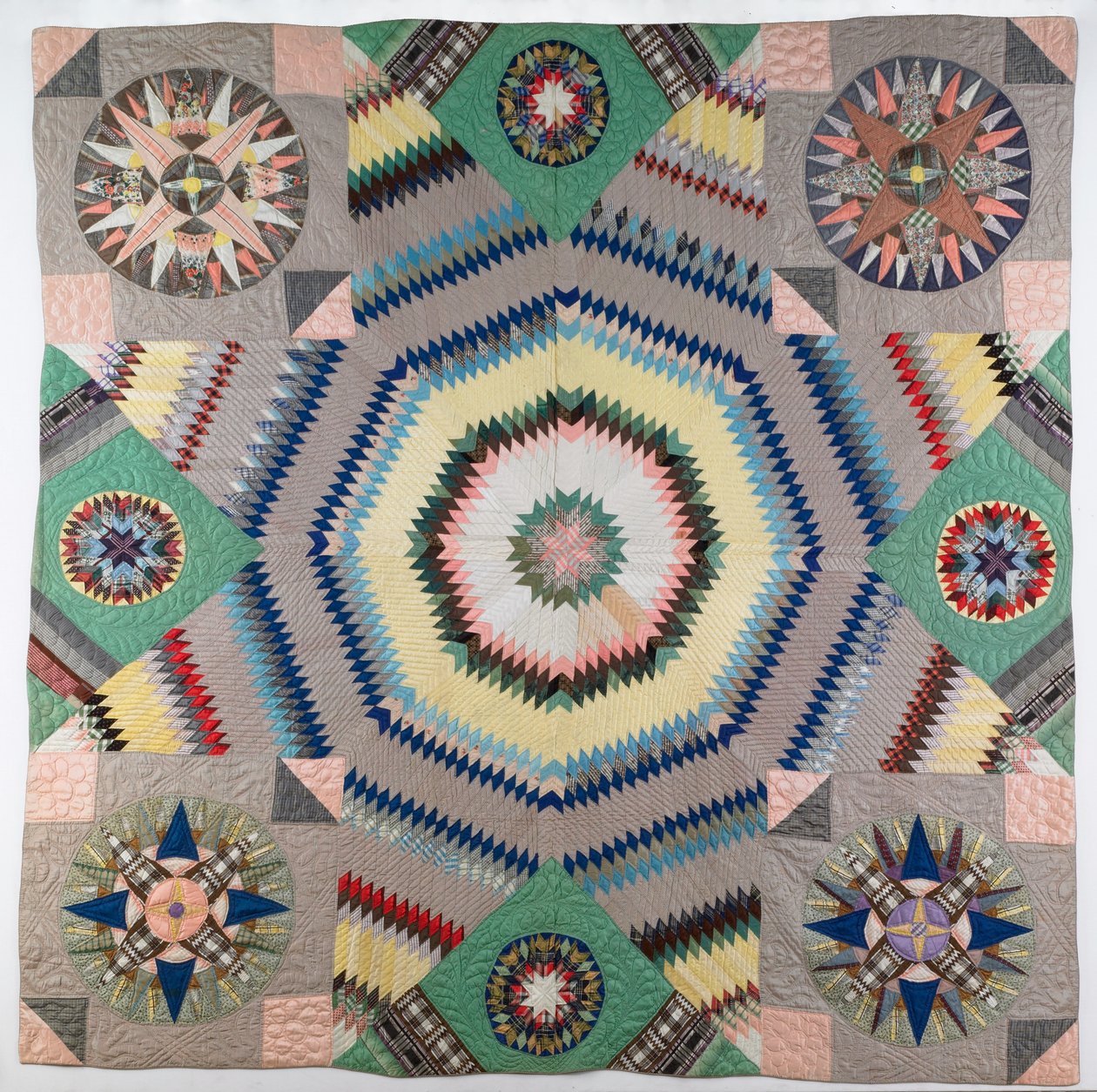 Pieced quillt tekijältä Susan F. Wyman