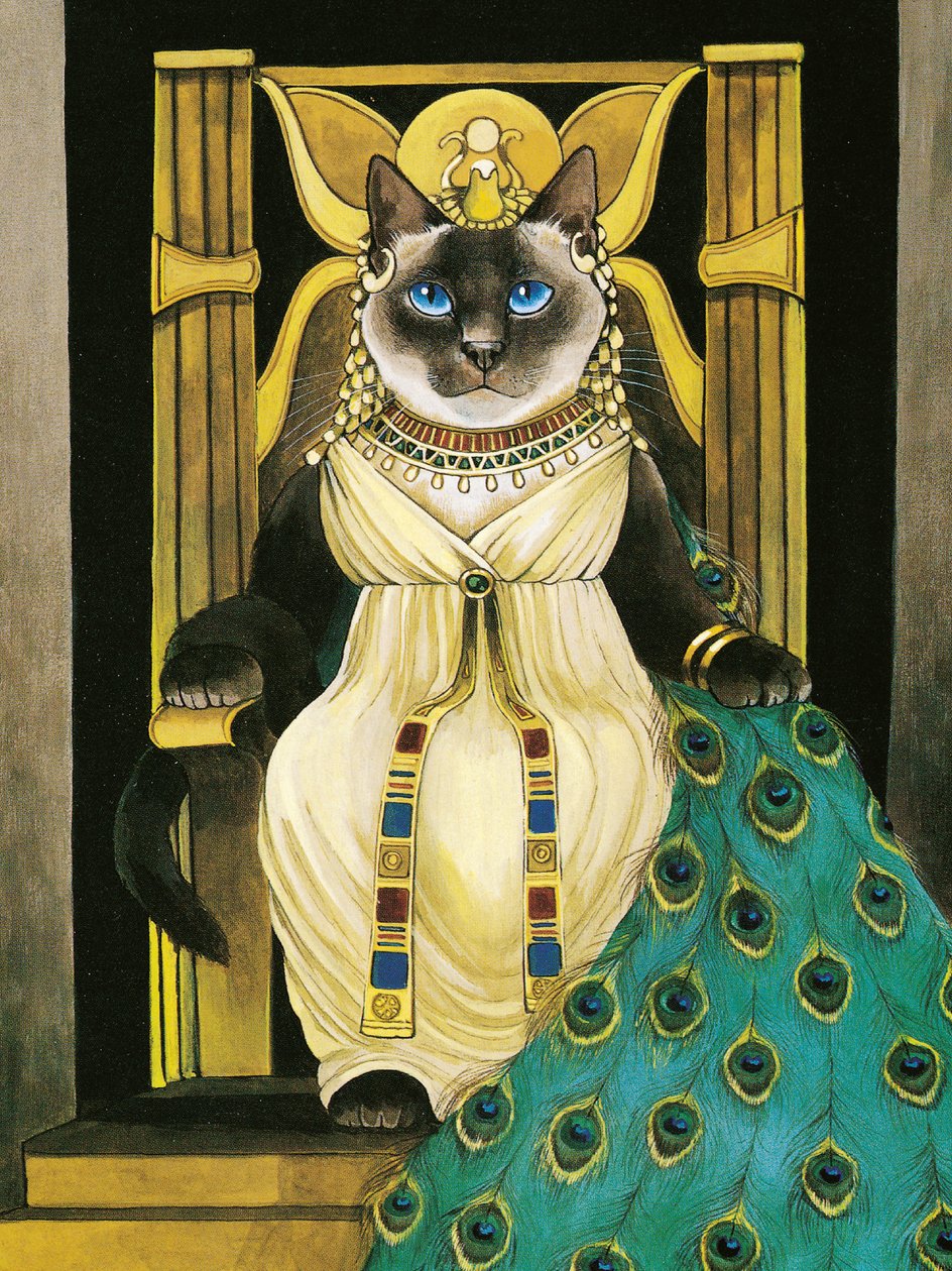 Kuvitus Shakespeare Cats -teoksesta: Poster Book (pub. 2016) tekijältä Susan Herbert