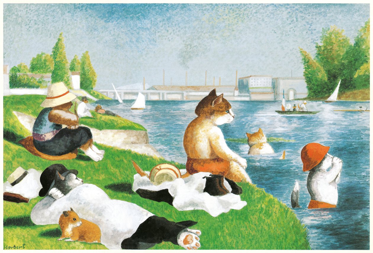 Kuvitus teoksesta The Cats