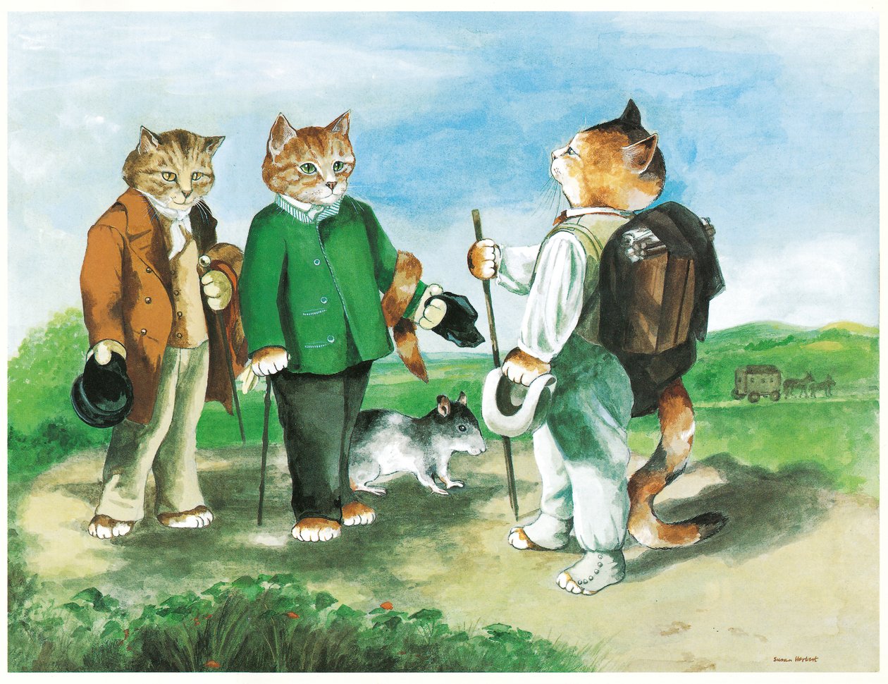 Kuvitus teoksesta The Cats