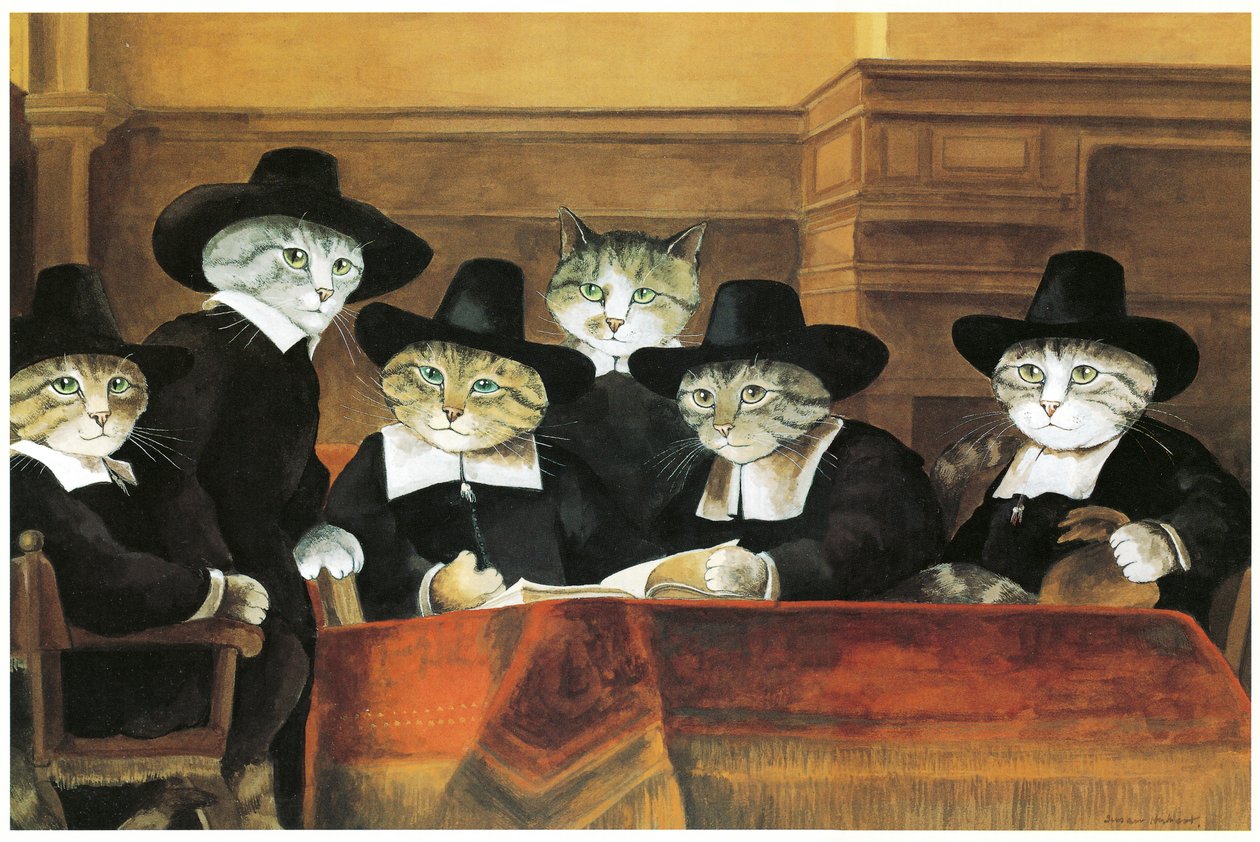 Kuvitus teoksesta The Cats