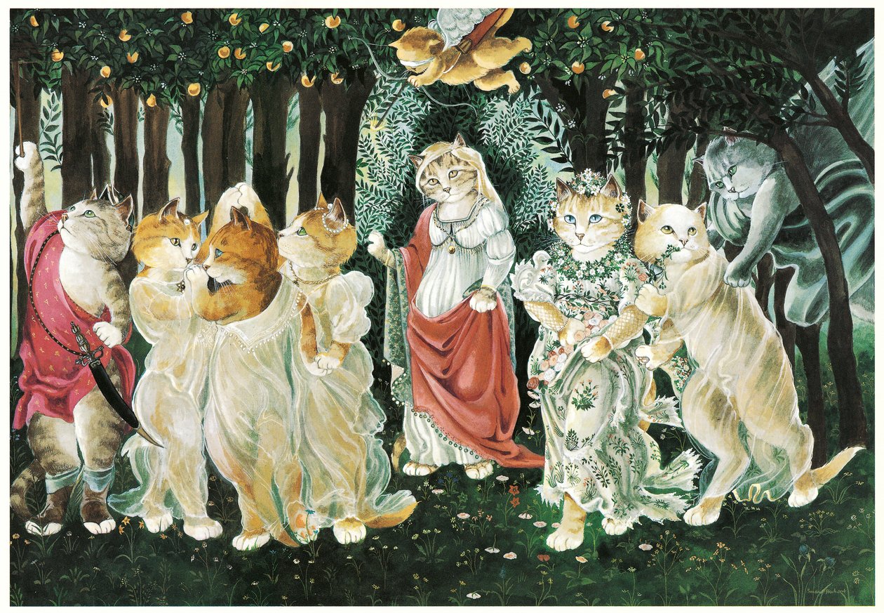 Kuvitus teoksesta The Cats