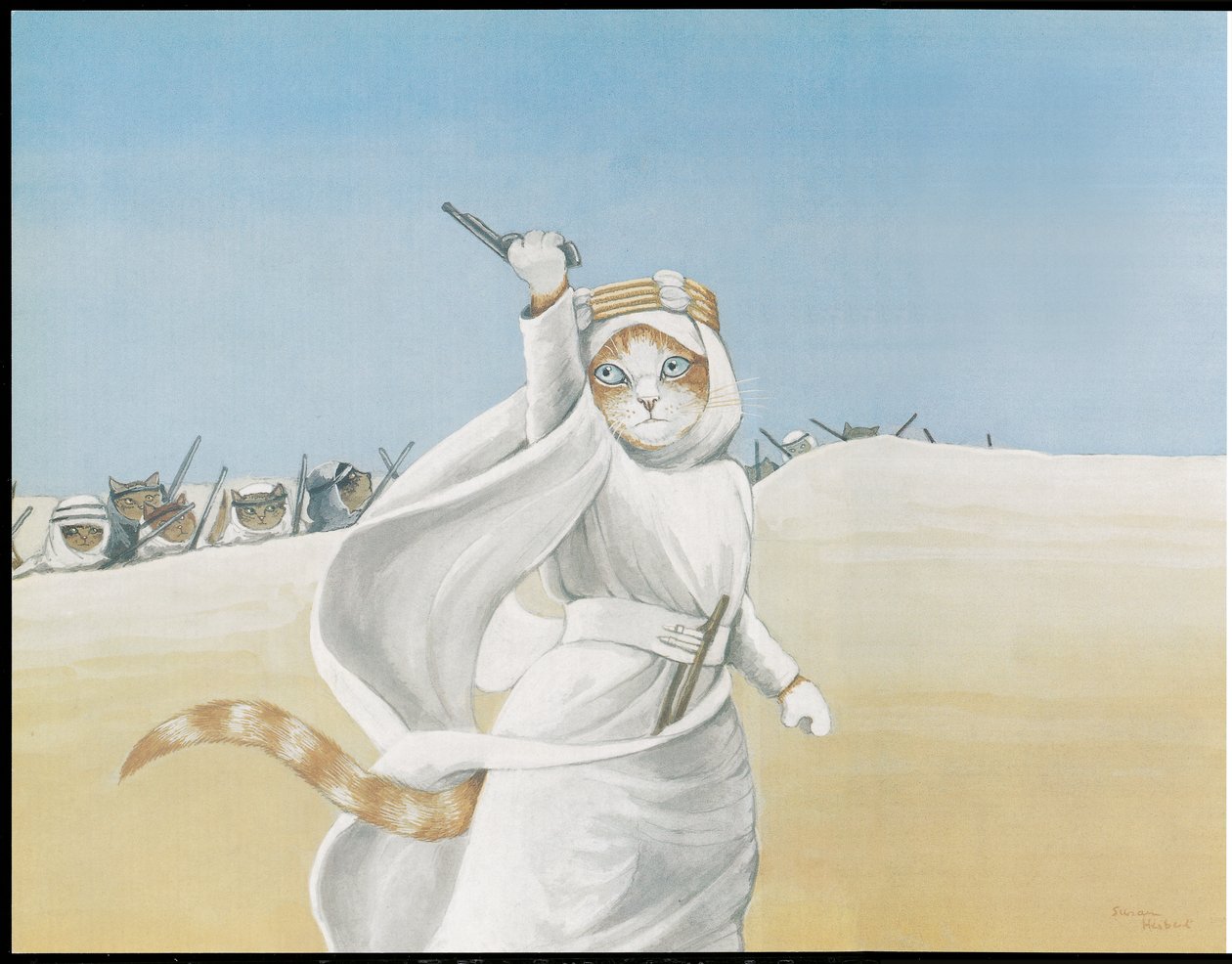 Kuvitus elokuvasta Cats (julkaisu 2006) tekijältä Susan Herbert