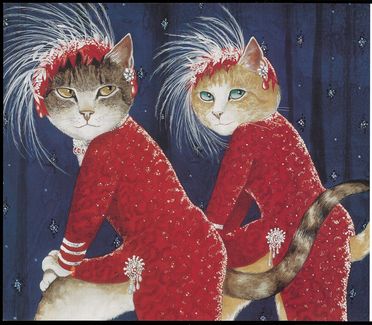 Kuvitus elokuvasta Cats (julkaisu 2006) tekijältä Susan Herbert