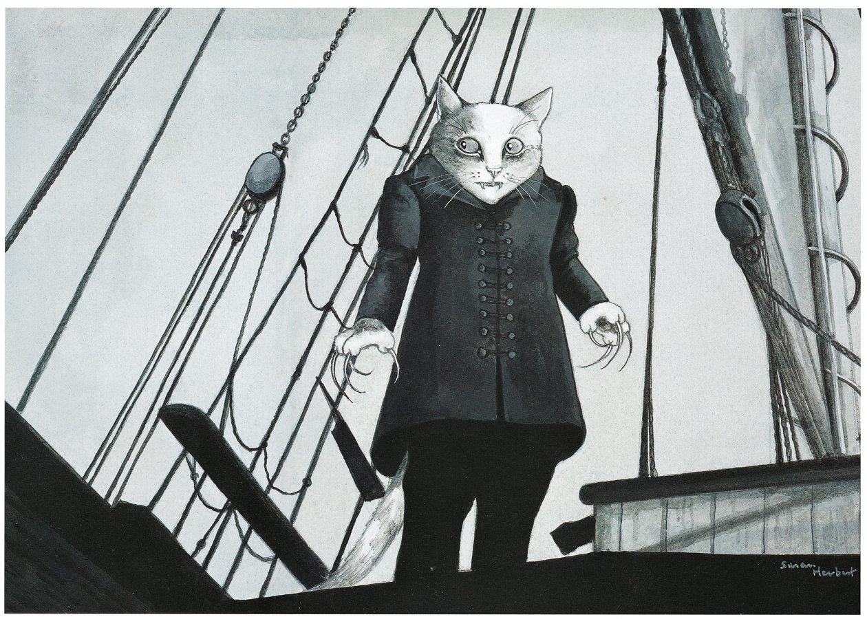 Kuvitus elokuvasta Cats (julkaisu 2006) tekijältä Susan Herbert
