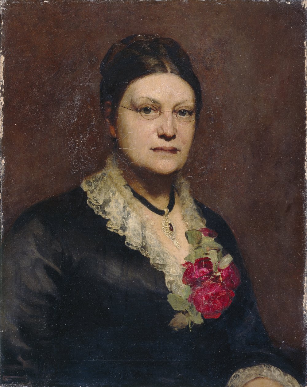 Lydia Becker (öljy kankaalle) tekijältä Susan Isabel Dacre