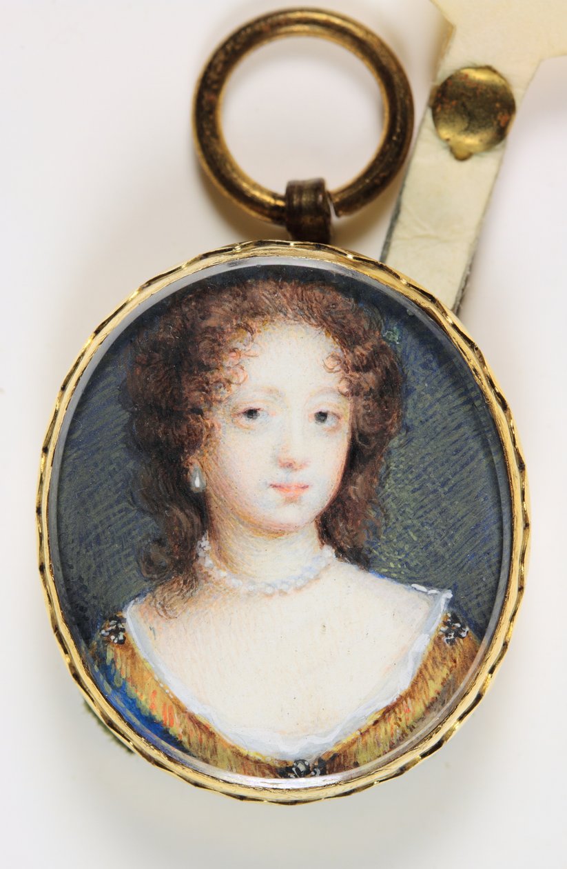 Lady Elizabeth Jones, Kildaren kreivitär (akvarelli vellum) tekijältä Susan Penelope Gibson