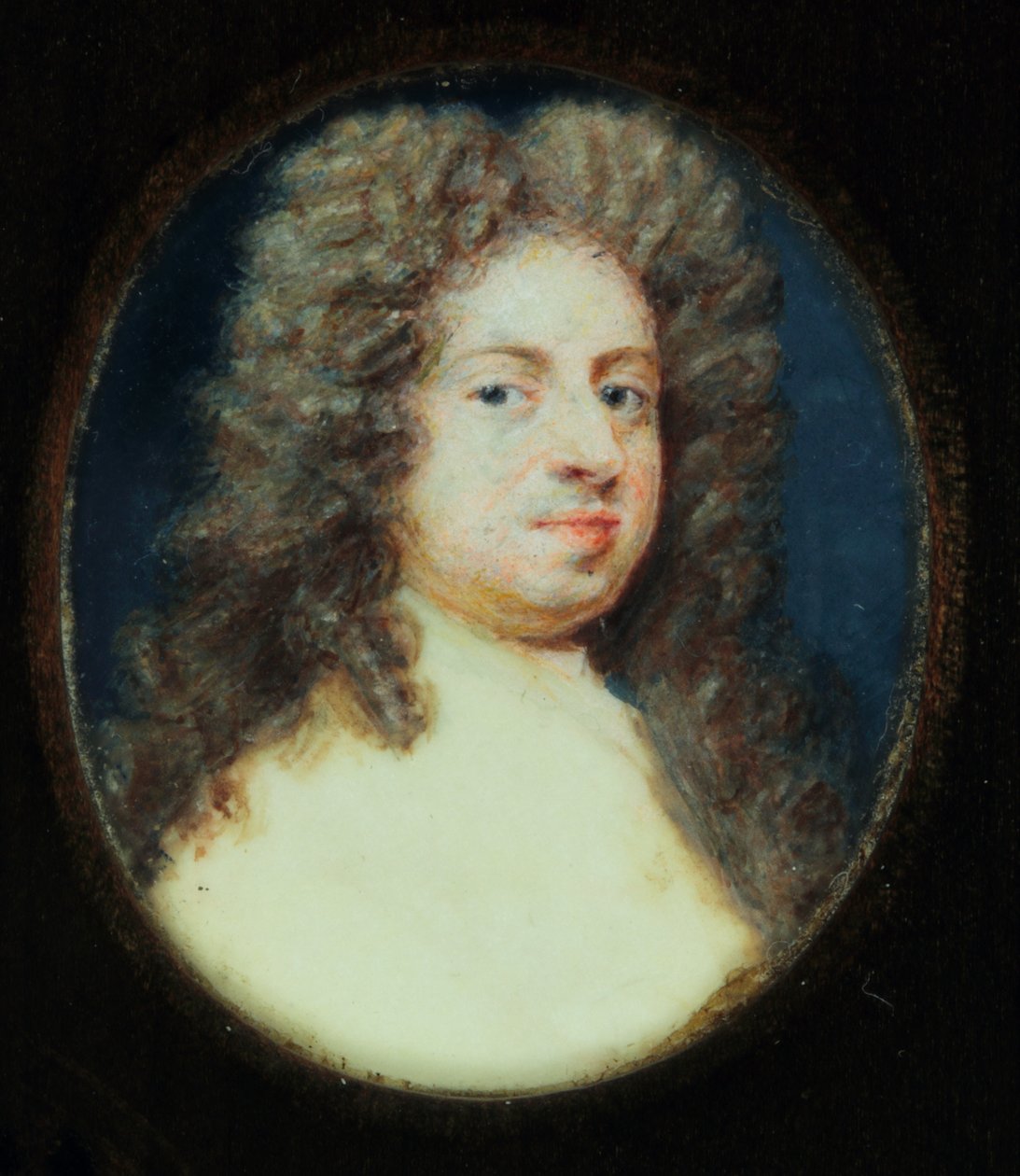 Sir Godfrey Kneller (akvarelli norsunluulle) tekijältä Susan Penelope Gibson