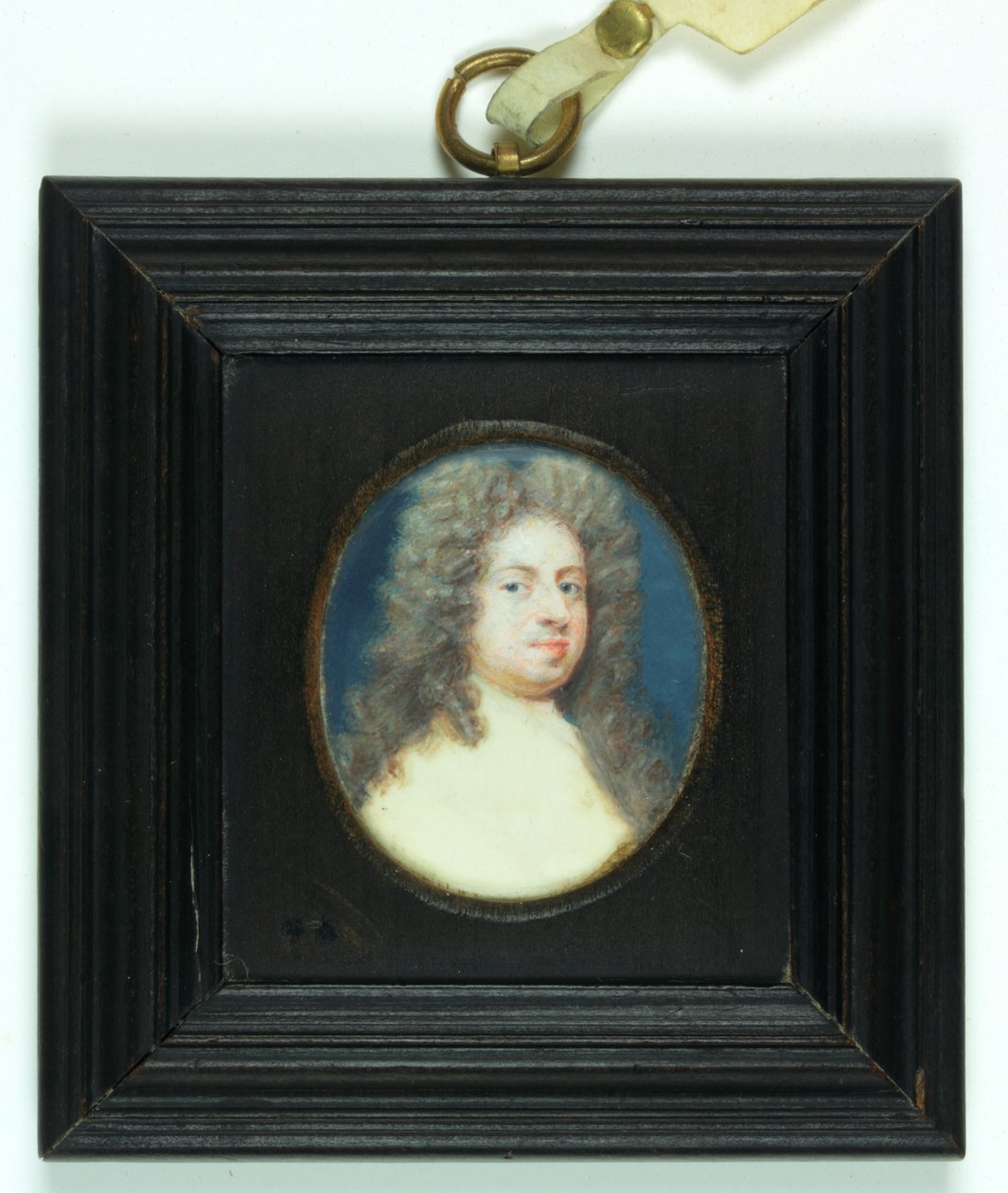 Sir Godfrey Kneller (akvarelli norsunluulle) tekijältä Susan Penelope Gibson