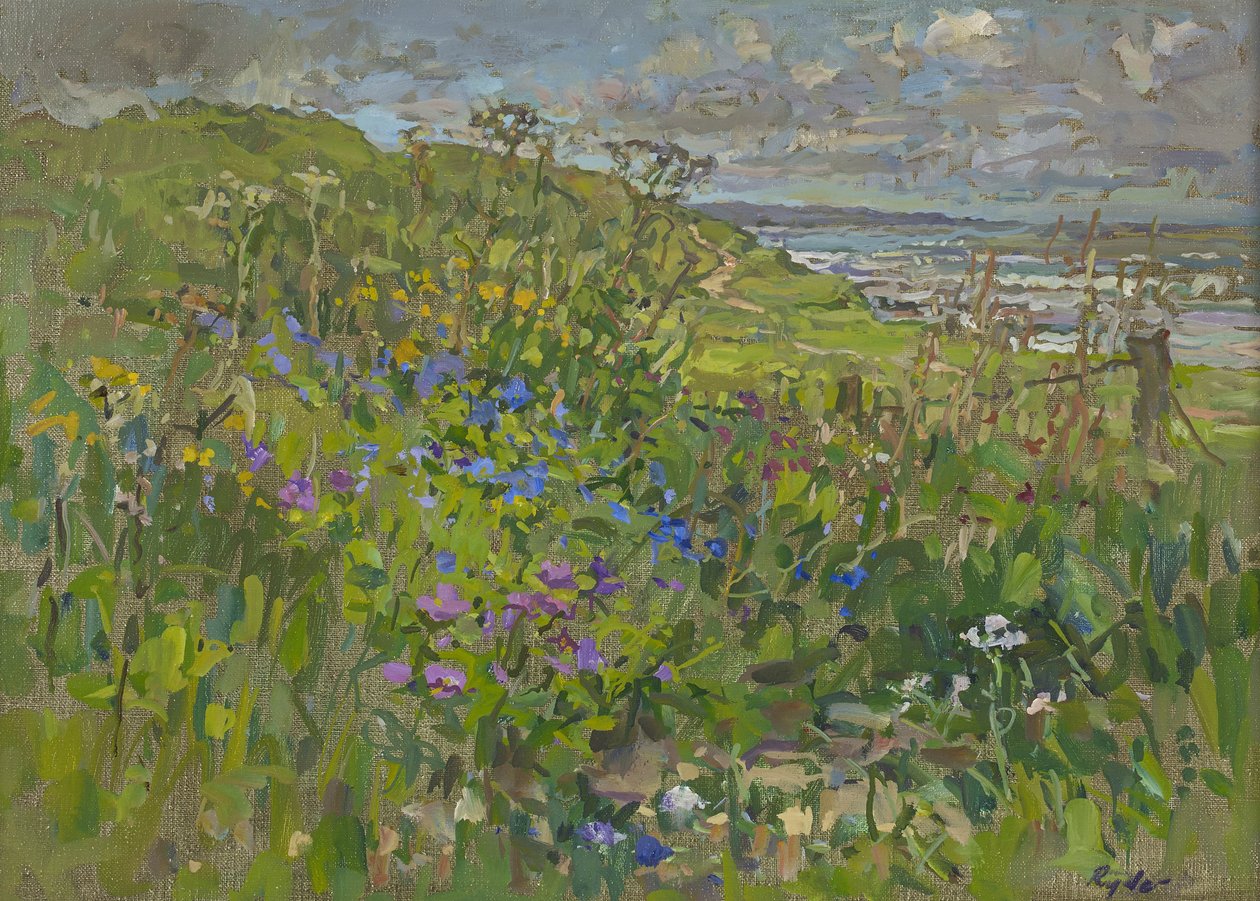 Headland Flowers lähellä Berwickiä tekijältä Susan Ryder